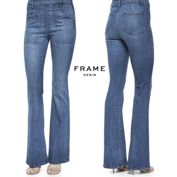 Frame Denim Denim - Frame Denim Le Flare De Francoise Jean Size 28 Sunnyslope Flare High Rise LFF899